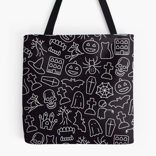 Item preview, Spooky Halloween Doodles Background designed and sold by missbobbit.