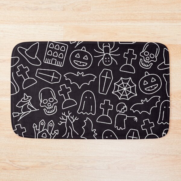 Item preview, Spooky Halloween Doodles Background designed and sold by missbobbit.