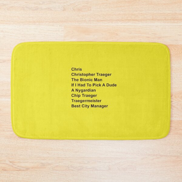 Item preview, Chris Traeger Aliases – Parks and Recreation Funny Quote Design designed and sold by from here 2 mars.