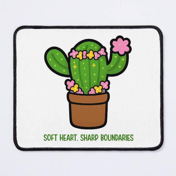 Item preview, Soft Heart, Sharp Boundaries designed and sold by CanSparkleArt.