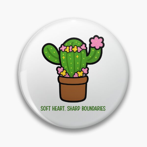 Item preview, Soft Heart, Sharp Boundaries designed and sold by CanSparkleArt.