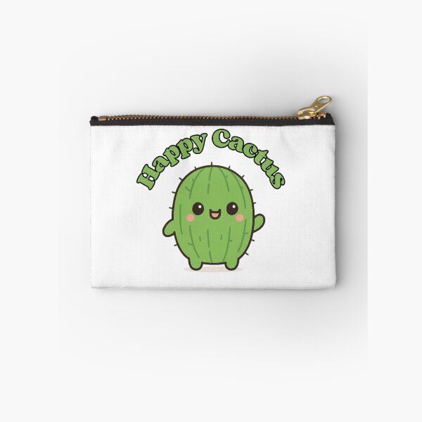 Item preview, Happy Cactus – Cute Kawaii Chibi Plant Design designed and sold by artbyTSR.