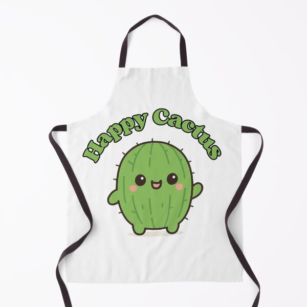 Item preview, Happy Cactus – Cute Kawaii Chibi Plant Design designed and sold by artbyTSR.