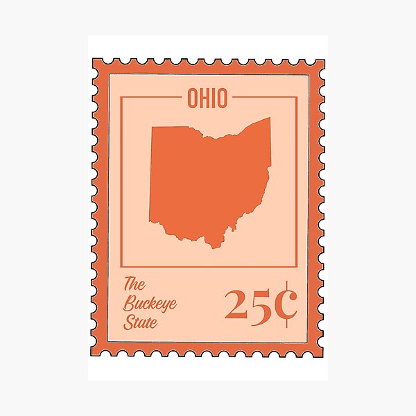 Item preview, Ohio State Postage Stamp designed and sold by anushka0703.