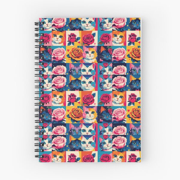 Item preview, Kitschy Rose Meow 3 designed and sold by creativeandfree.