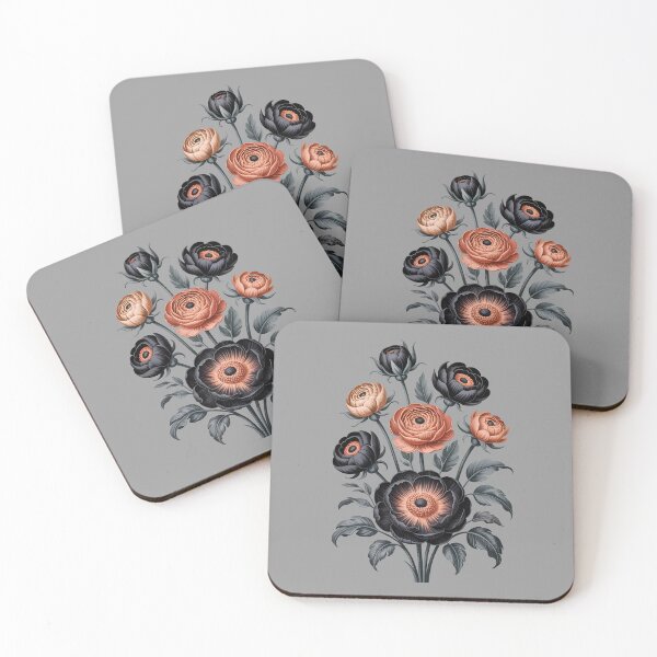 Item preview, Vintage Pressed Flowers Floral Boho Wildflowers Art Design designed and sold by artprintschabab.