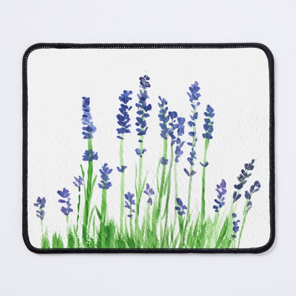 Item preview, Lavender flowers watercolour painting designed and sold by Monika Howarth.
