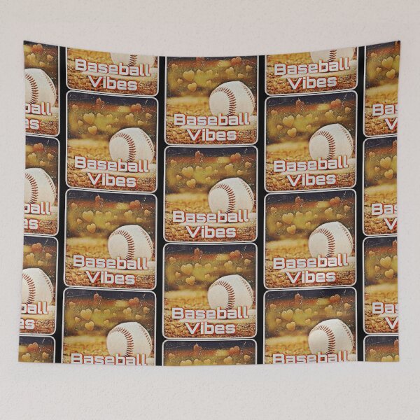 Item preview, Baseball Digital Art: Baseball Vibes designed and sold by BBsGifts.