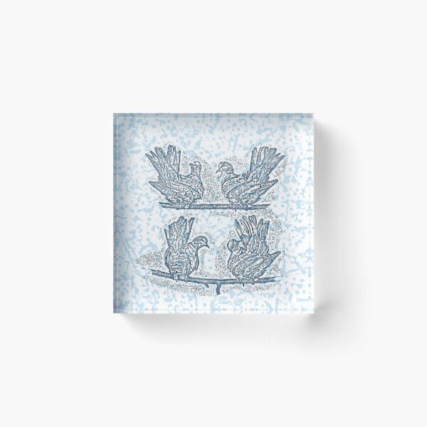Item preview, Blue doves  designed and sold by Marju Rose.