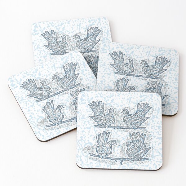 Item preview, Blue doves  designed and sold by Marju Rose.