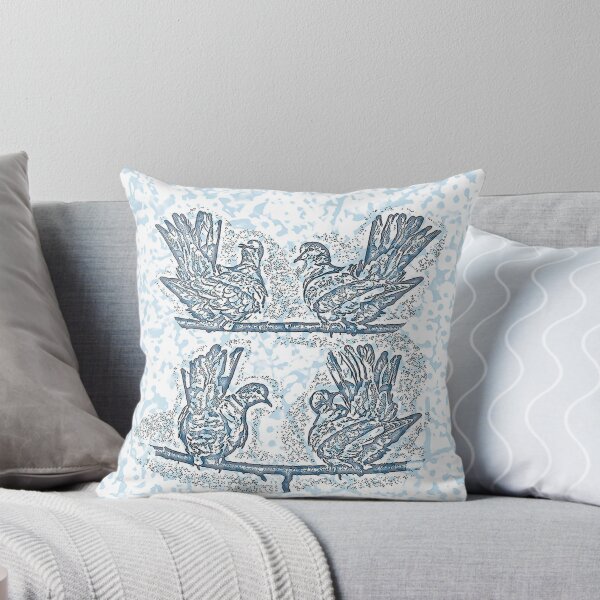 Item preview, Blue doves  designed and sold by Marju Rose.