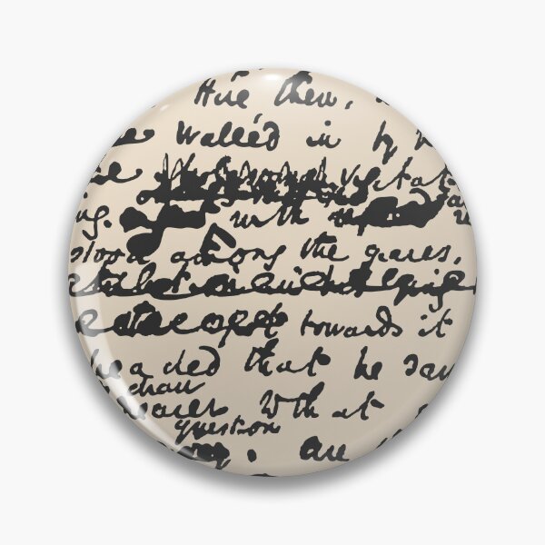 Item preview, Charles Dickens Handwritten Manuscript Background designed and sold by missbobbit.
