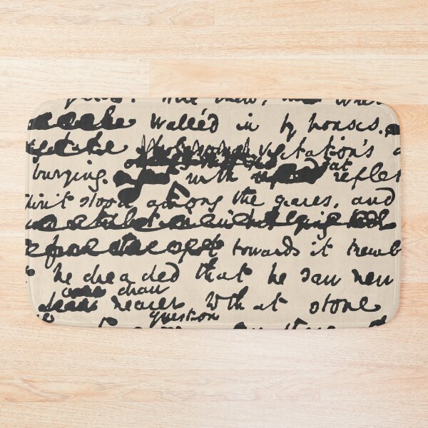 Item preview, Charles Dickens Handwritten Manuscript Background designed and sold by missbobbit.