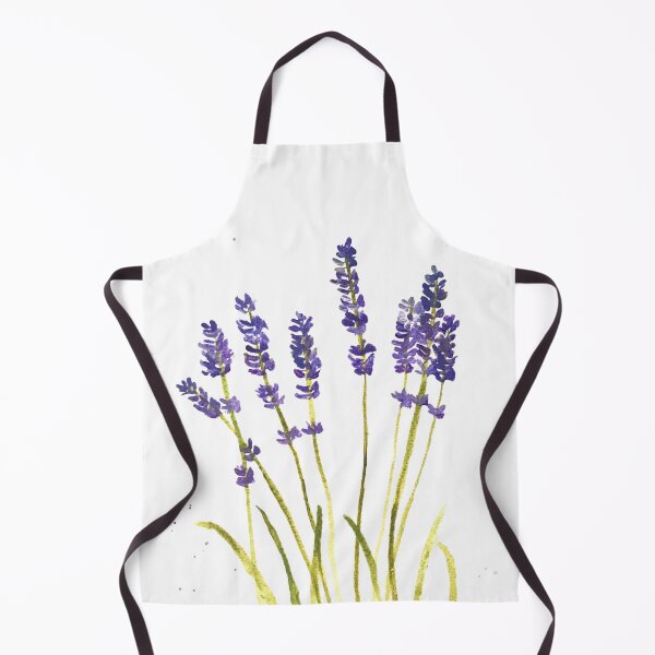 Item preview, Lavender flowers watercolor painting designed and sold by Monika Howarth.