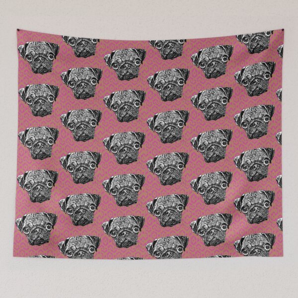 Item preview, Abstract Pug Life designed and sold by Artlizjane.