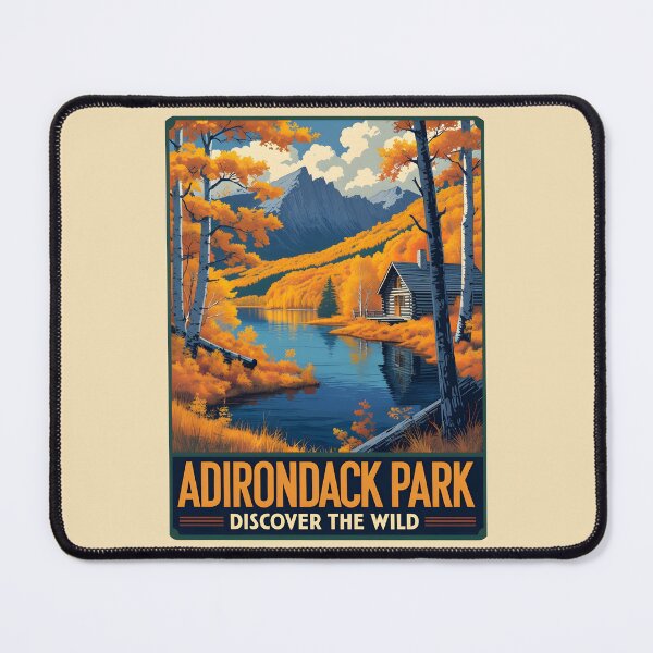Item preview, Adirondack Park - New York State designed and sold by GoodOldVintage.