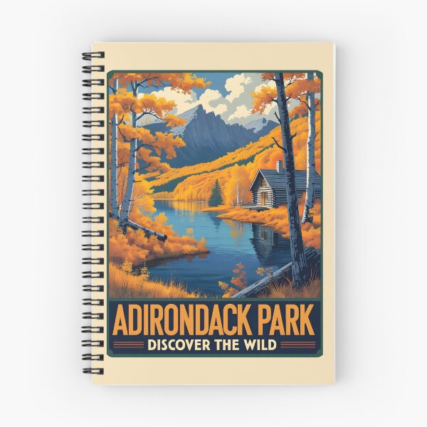 Item preview, Adirondack Park - New York State  designed and sold by GoodOldVintage.
