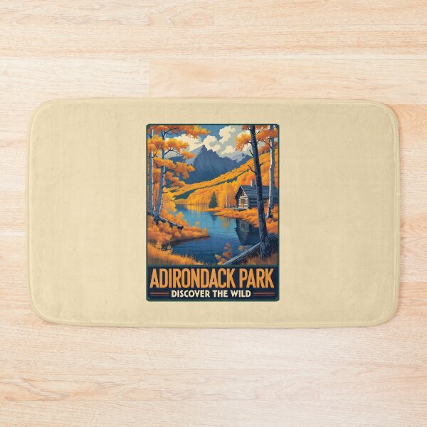 Item preview, Adirondack Park - New York State  designed and sold by GoodOldVintage.