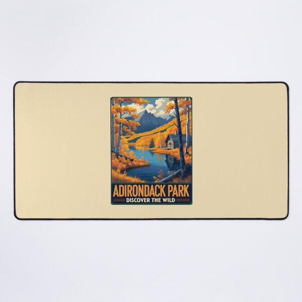 Item preview, Adirondack Park - New York State  designed and sold by GoodOldVintage.