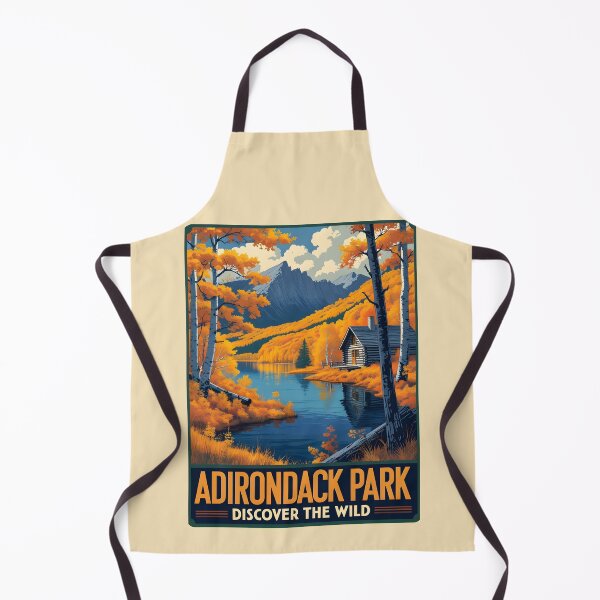 Item preview, Adirondack Park - New York State designed and sold by GoodOldVintage.