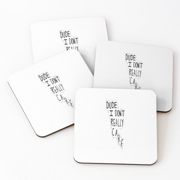 Item preview, I DON'T CARE designed and sold by ClickndCart.