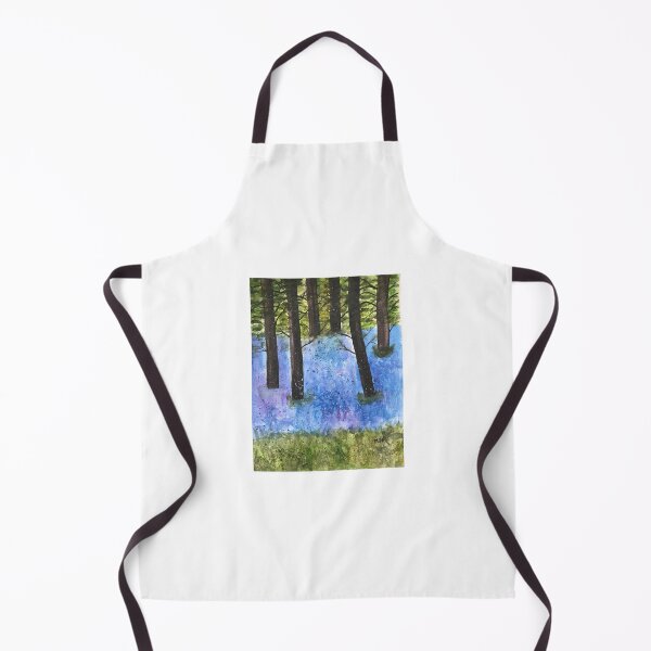 Item preview, Bluebells forest watercolour painting designed and sold by Monika Howarth.
