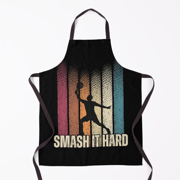 Item preview, Smash It Hard Padel Tennis - Retro Vintage Player Silhouette designed and sold by Charizmwear.