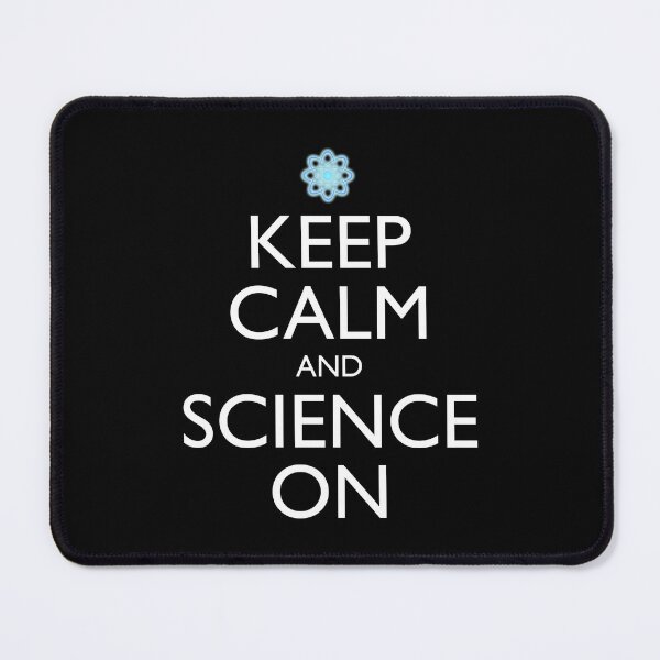 Item preview, Keep Calm And Science On designed and sold by Cat Lady Designs.