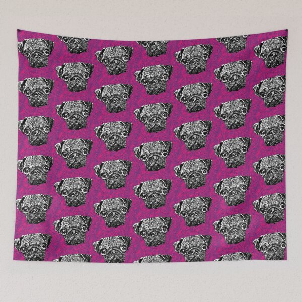 Item preview, Paisley Pug Life designed and sold by Artlizjane.