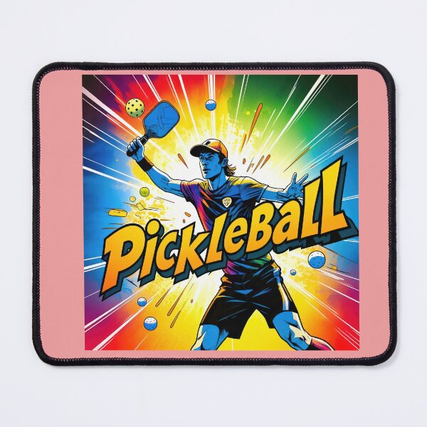 Item preview, Pickleball Color Surge - Vibrant Smash Design designed and sold by RickGoulet.