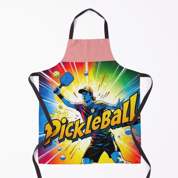Item preview, Pickleball Color Surge - Vibrant Smash Design designed and sold by RickGoulet.