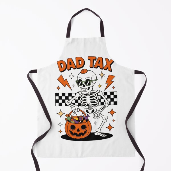 Item preview, Dad Tax Skeleton Halloween Funny Candy Design | Cool Retro Spooky Graphic for Dads designed and sold by dortmond.