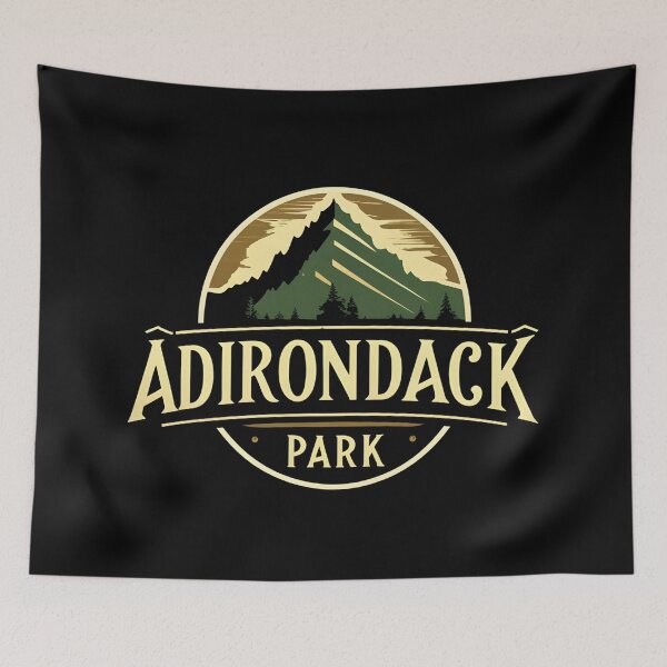 Item preview, Adirondack Park - New York State  designed and sold by GoodOldVintage.