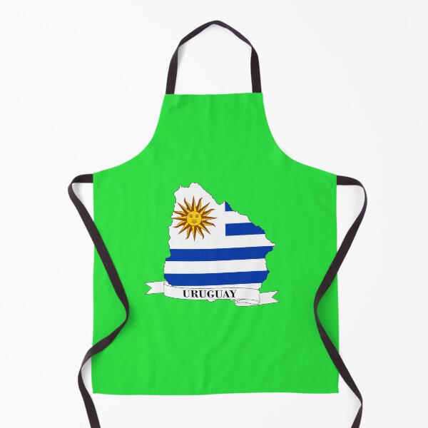 Item preview, Flag map of Uruguay designed and sold by visual adventures.