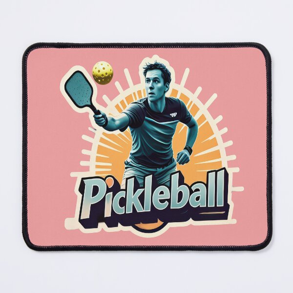 Item preview, Pickleball Sunburst Smash - Bold Paddle Action designed and sold by RickGoulet.