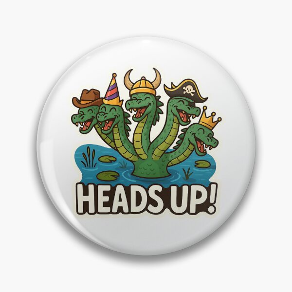 Item preview, Heads Up! - Hydra designed and sold by Cheerioza.