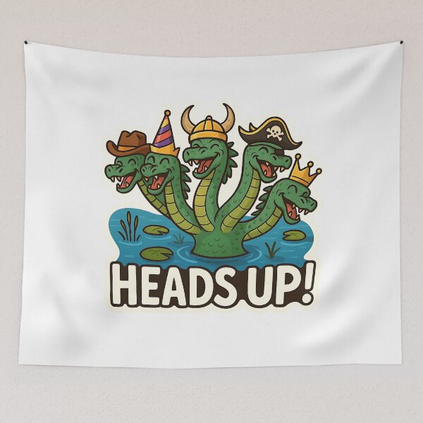 Item preview, Heads Up! - Hydra designed and sold by Cheerioza.