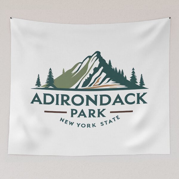 Item preview, Adirondack Park - New York State  designed and sold by GoodOldVintage.