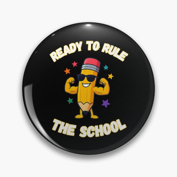 Item preview, Ready to Rule the School Funny Pencil Back to School designed and sold by Charizmwear.