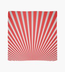 Red Japanisches Minimal Design Tuch