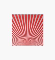 Red Japanisches Minimal Design Galeriedruck