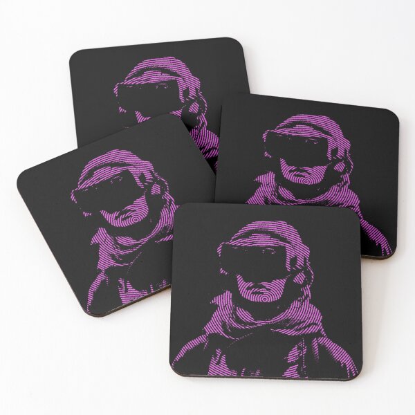Item preview, Virtual reality gamer girl purple  designed and sold by FatBirdie.