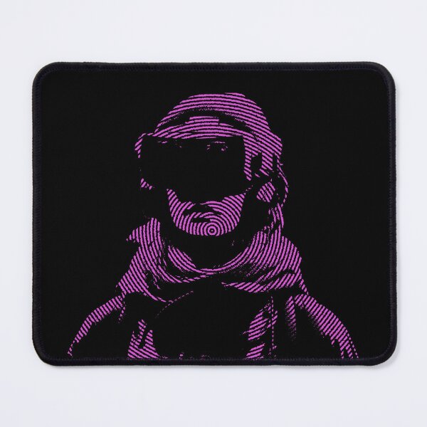 Item preview, Virtual reality gamer girl purple designed and sold by FatBirdie.