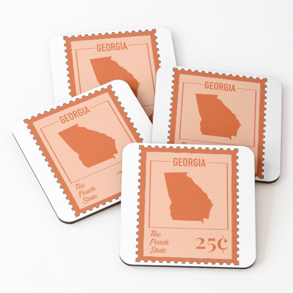 Item preview, Georgia State Postage Stamp designed and sold by anushka0703.