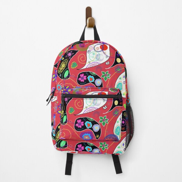 Item preview, Doodle art - Paisley on Red designed and sold by Dorothea Neumann.