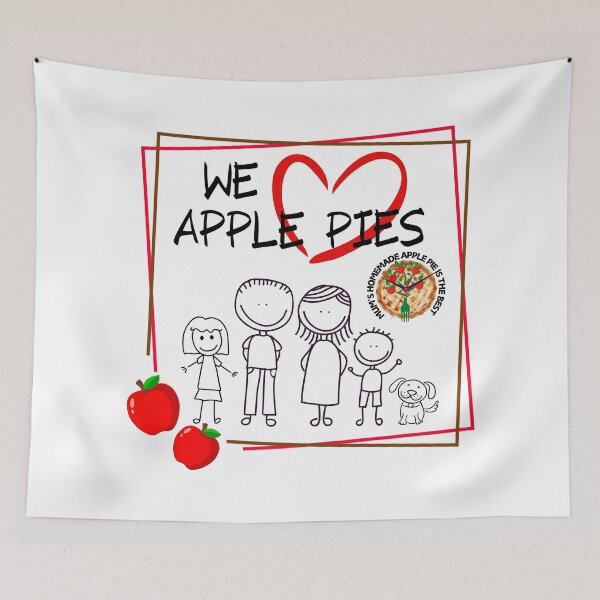Item preview, We Love Mum's Homemade Apple Pies. designed and sold by MPC-Mince-Pies.