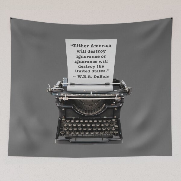 Item preview, DuBois Quote on Typewriter designed and sold by travelwitheric.