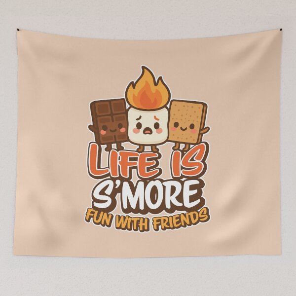 Item preview, Life is S’more Fun With Friends designed and sold by unit3collective.