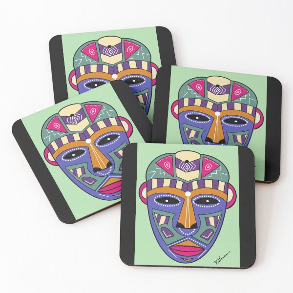 Item preview, African art - Tribal Mask designed and sold by Dorothea Neumann.