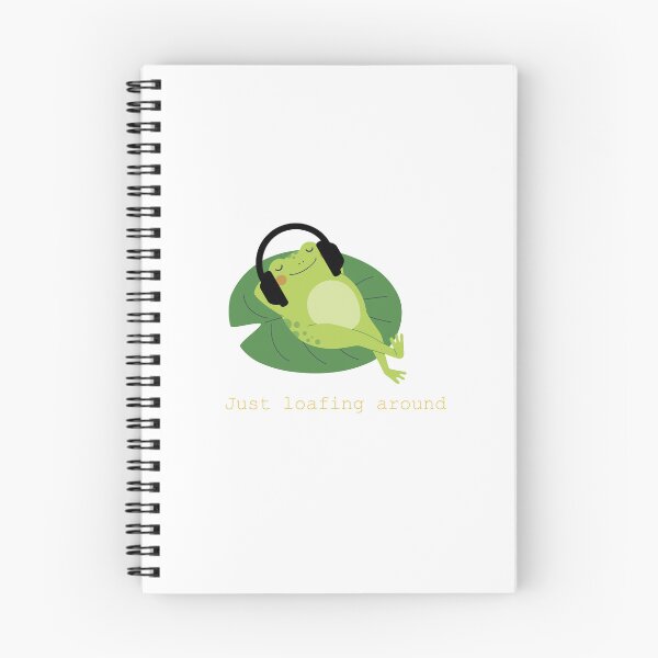 Item preview, Just Loafing Around – Chill Frogcore Design designed and sold by Geafixy.